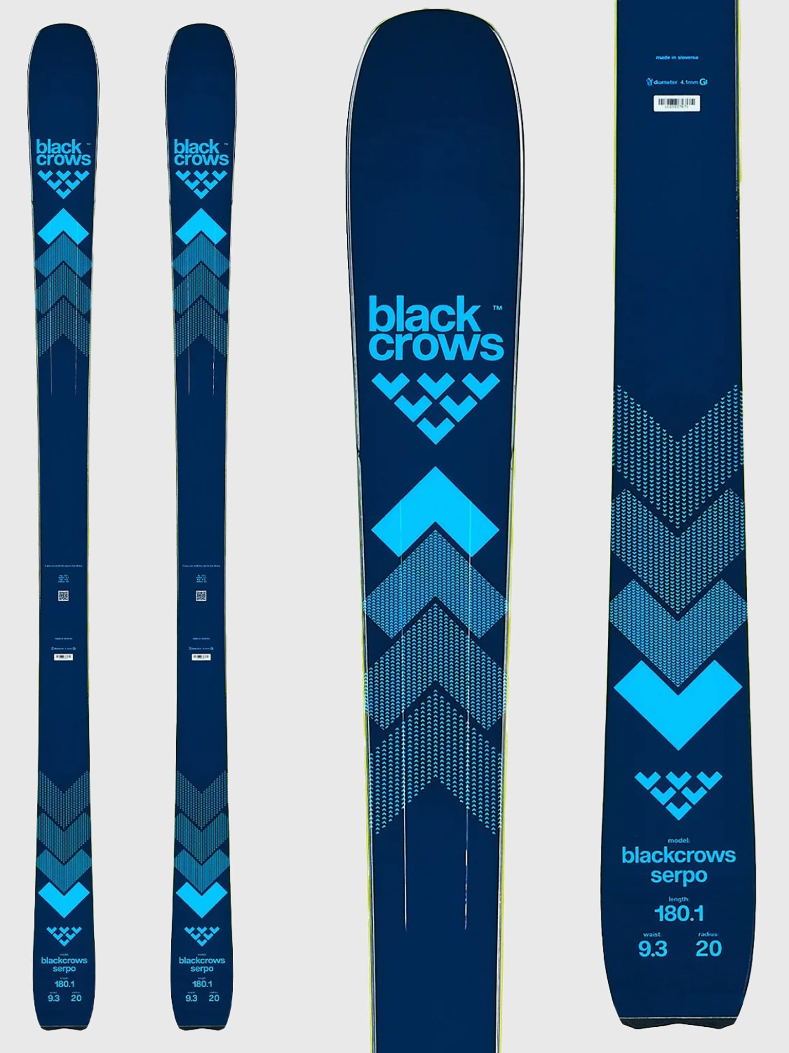 Black Crows Serpo Men's Skis 2025 - Saint Bernard