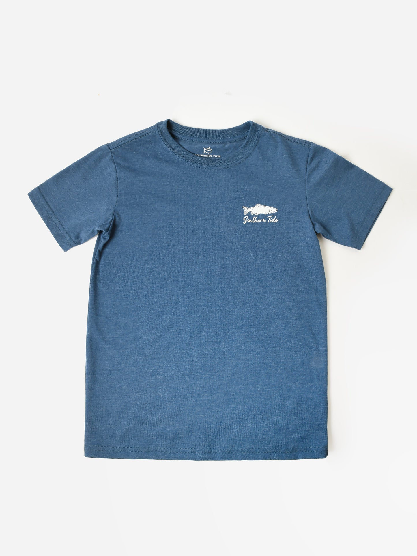 Southern Tide Boys' Tri-Trout Stack Heather T-Shirt