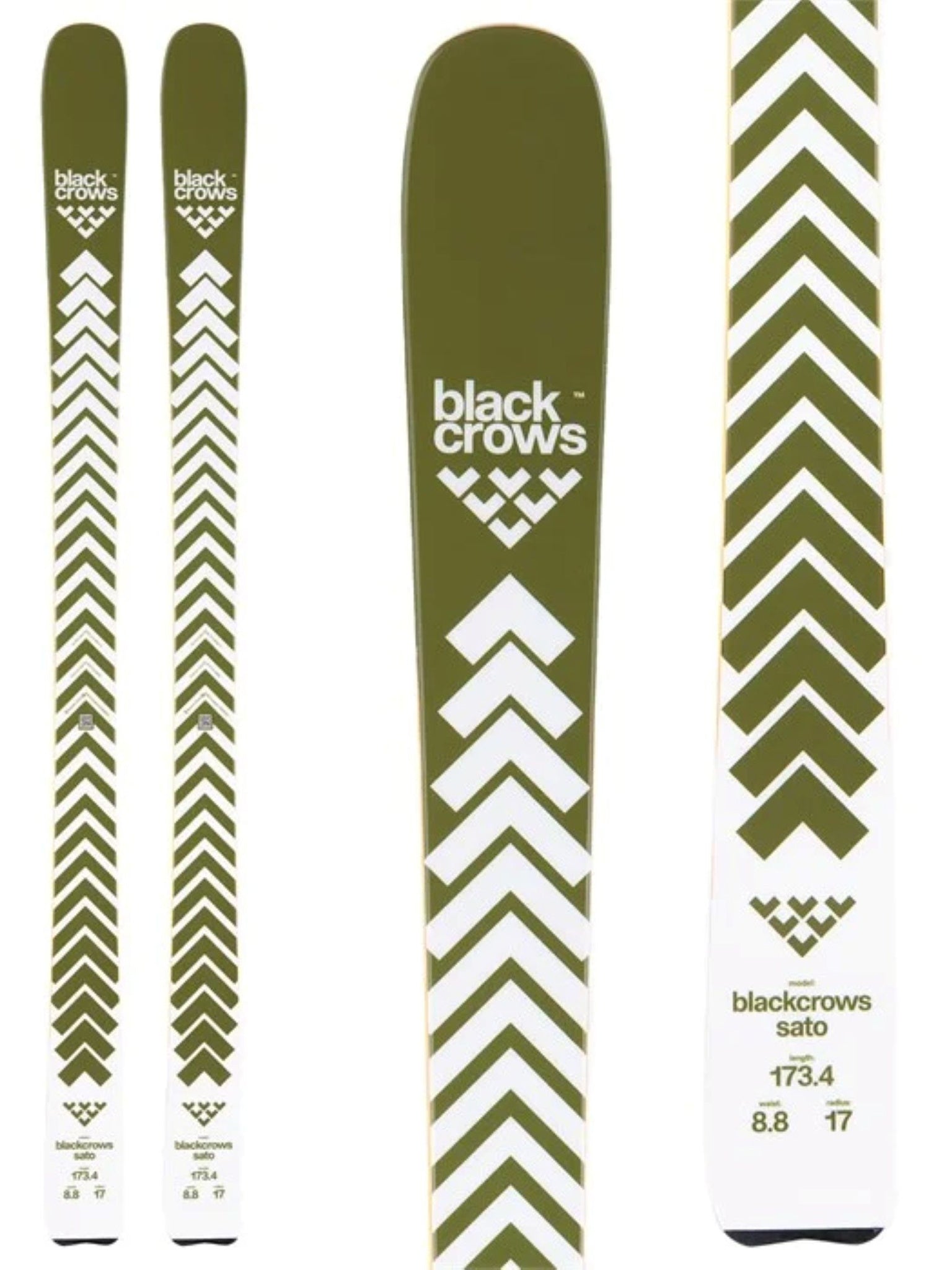 Black Crows Sato Men's Skis 2026 - Saint Bernard