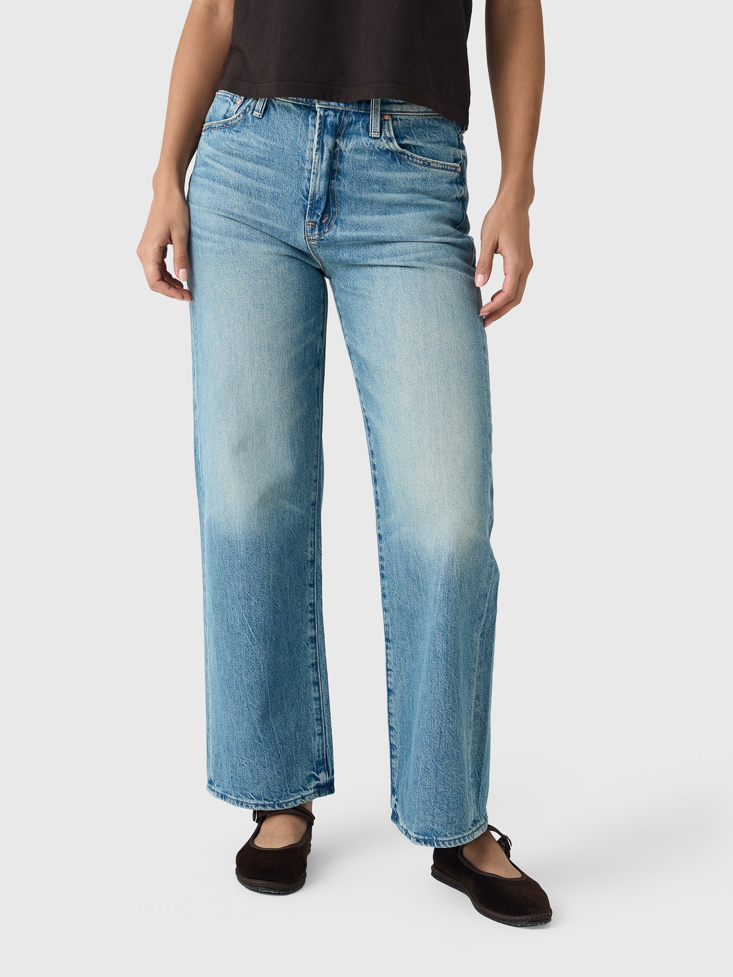 Mother Women's The Dodger Flood Jean
