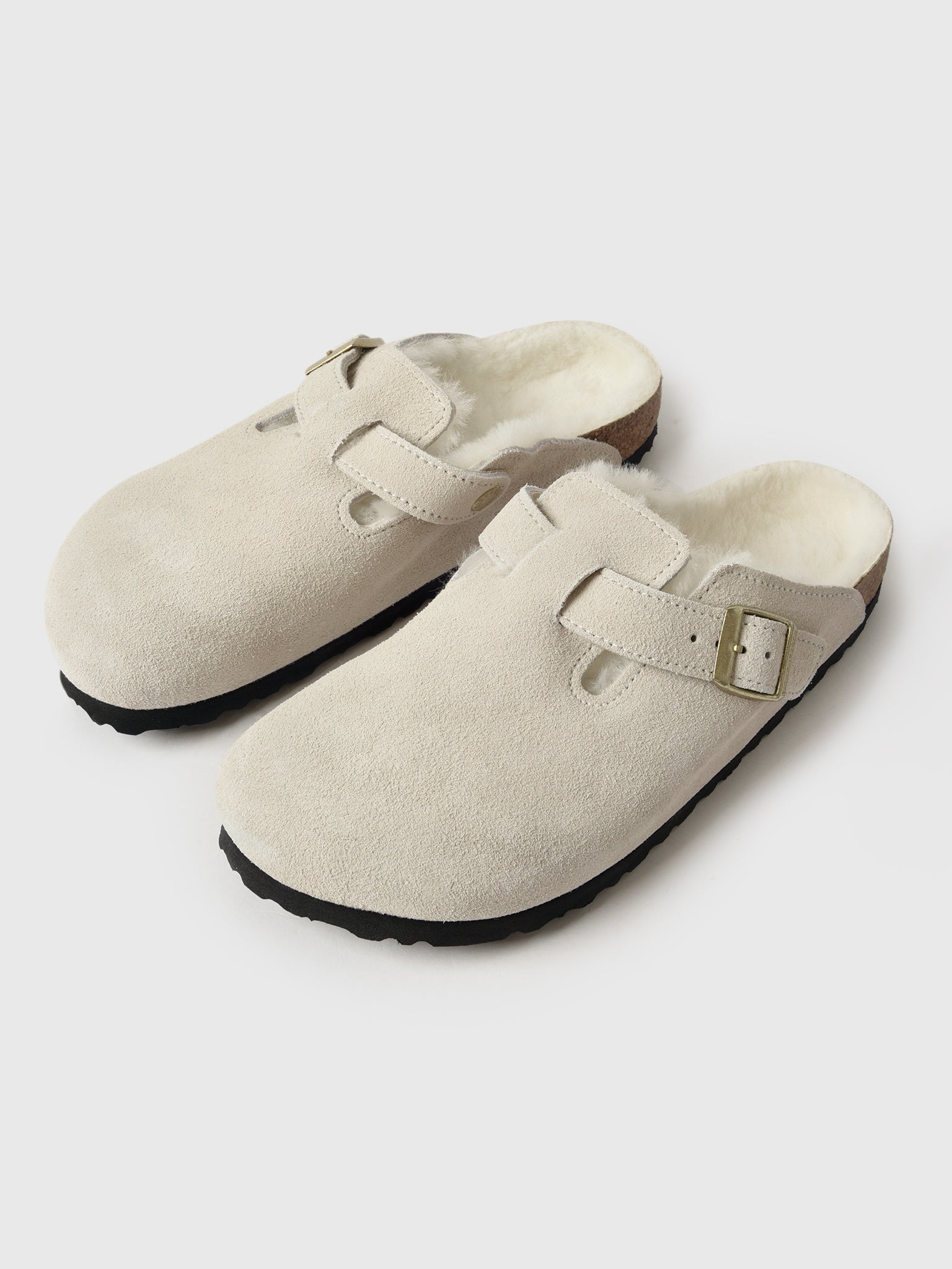 Birkenstock Women's Boston Shearling Clog - Saint Bernard