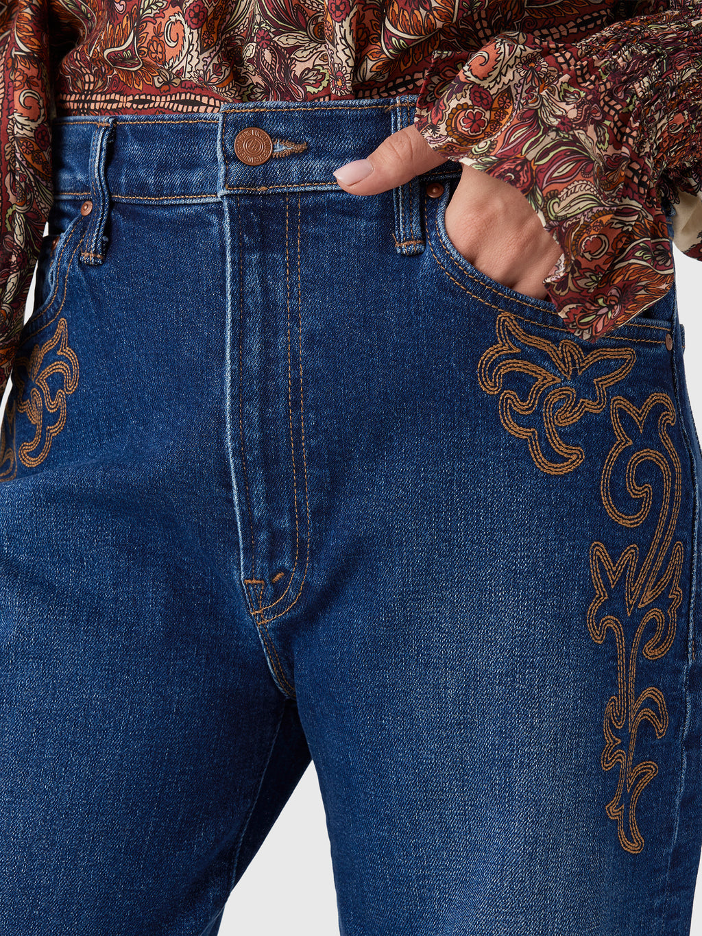 Mother Women's The Dodger Sneak Jean - Saint Bernard