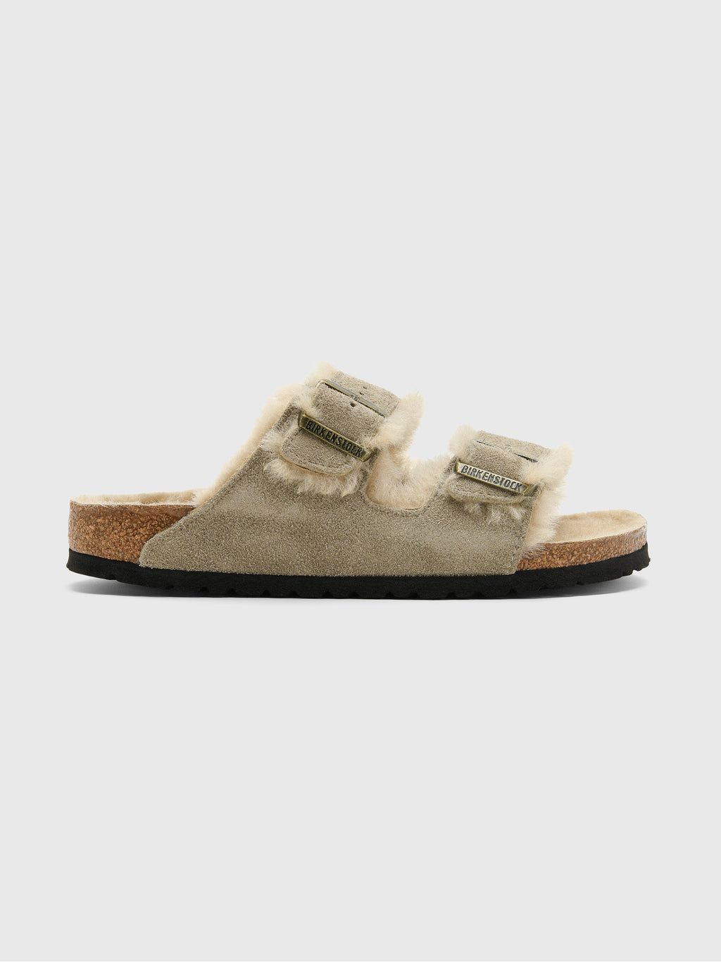 Birkenstock Women's Arizona Shearling Sandal - Saint Bernard