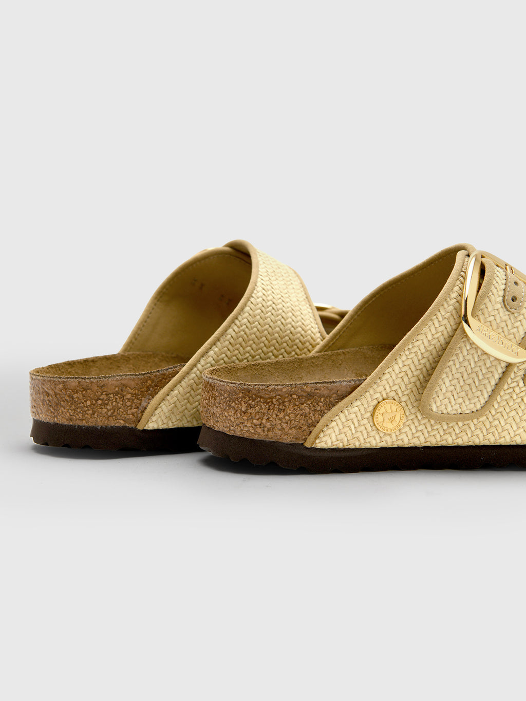 Birkenstock Women's Arizona Big Buckle Raffia Sandal - Saint Bernard