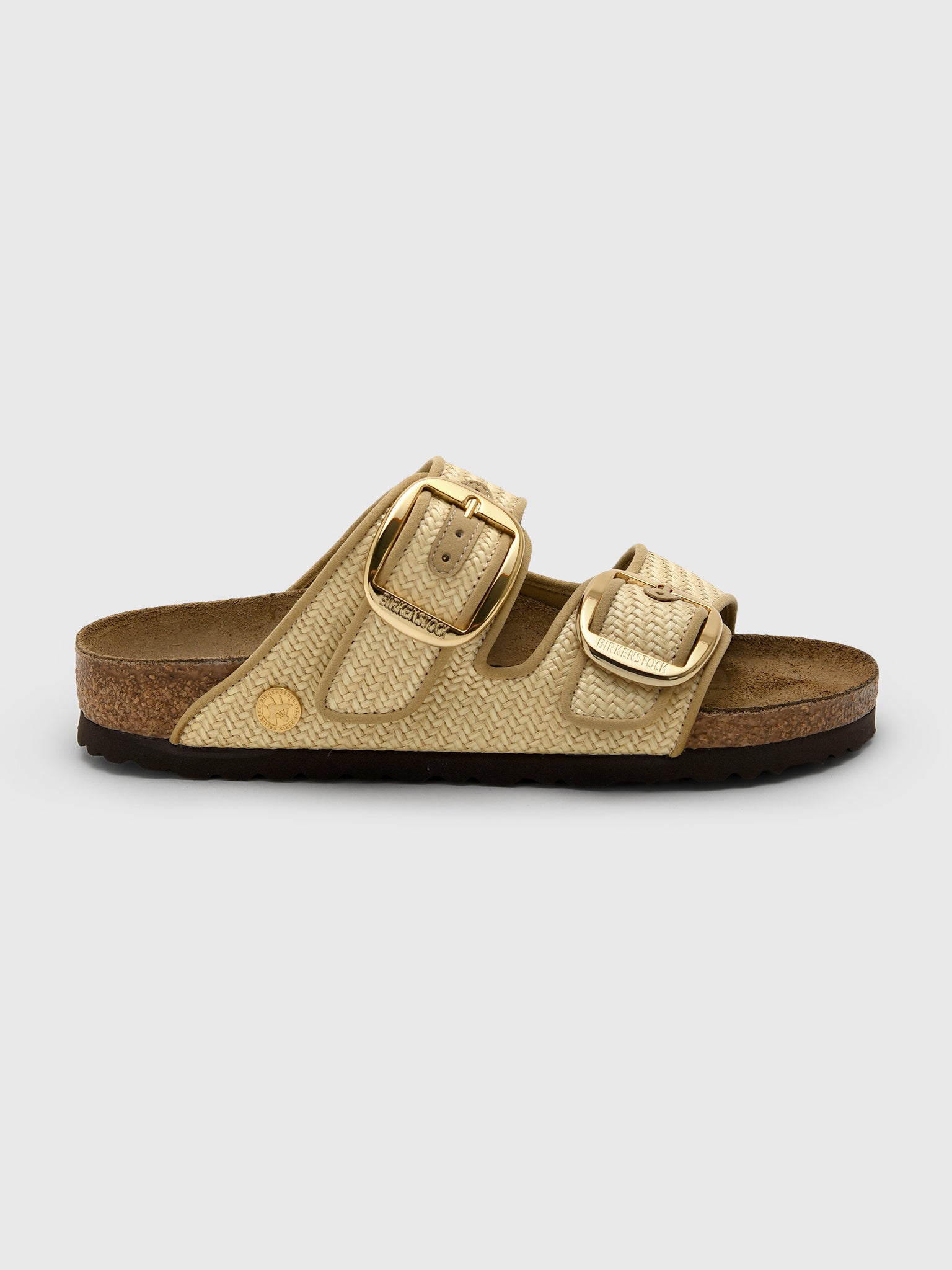 Birkenstock Women's Arizona Big Buckle Raffia Sandal - Saint Bernard