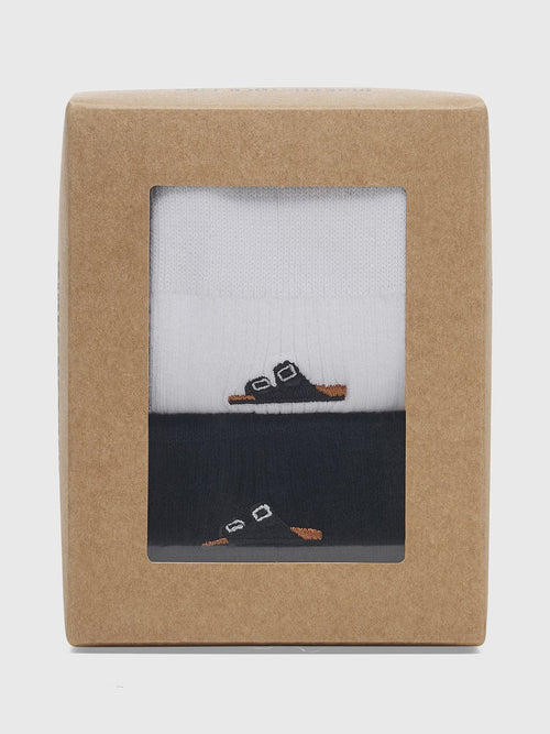 Birkenstock Cotton Ribbed Sock Set