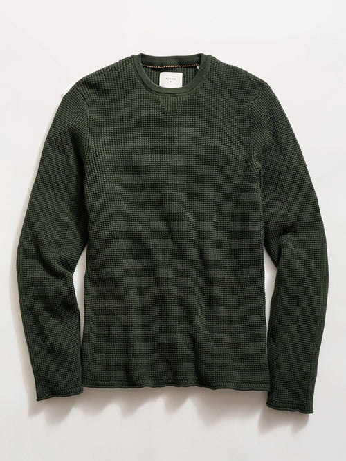 Billy Reid Men's Mini Waffle Crew