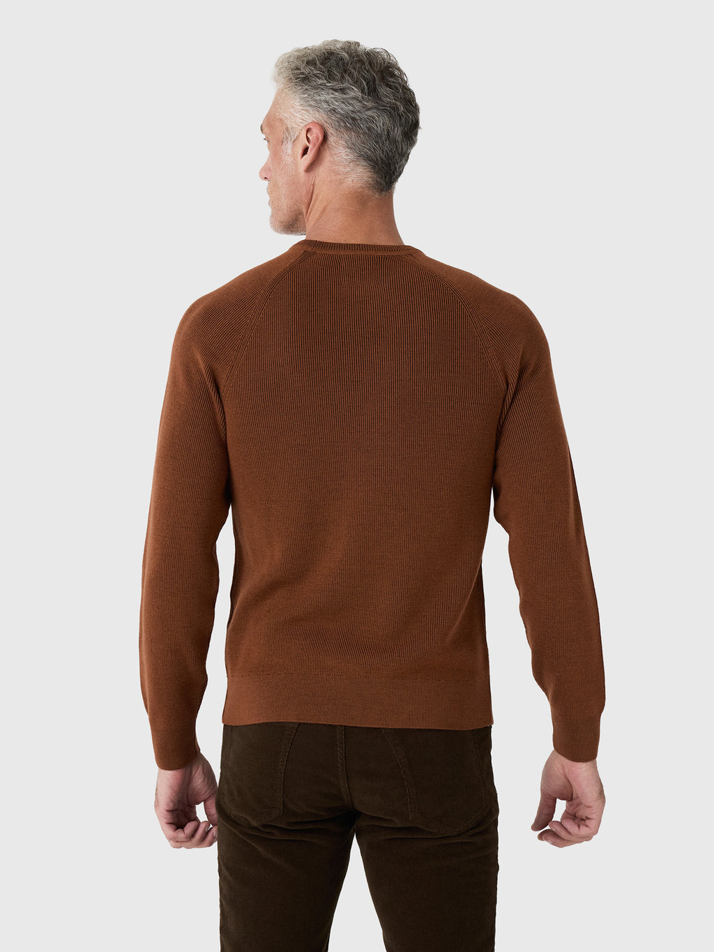 Billy Reid Men's Bishop Rib Crew - Saint Bernard