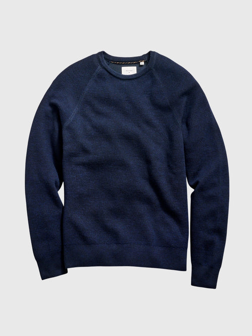 Billy Reid Men's Bishop Rib Crew - Saint Bernard