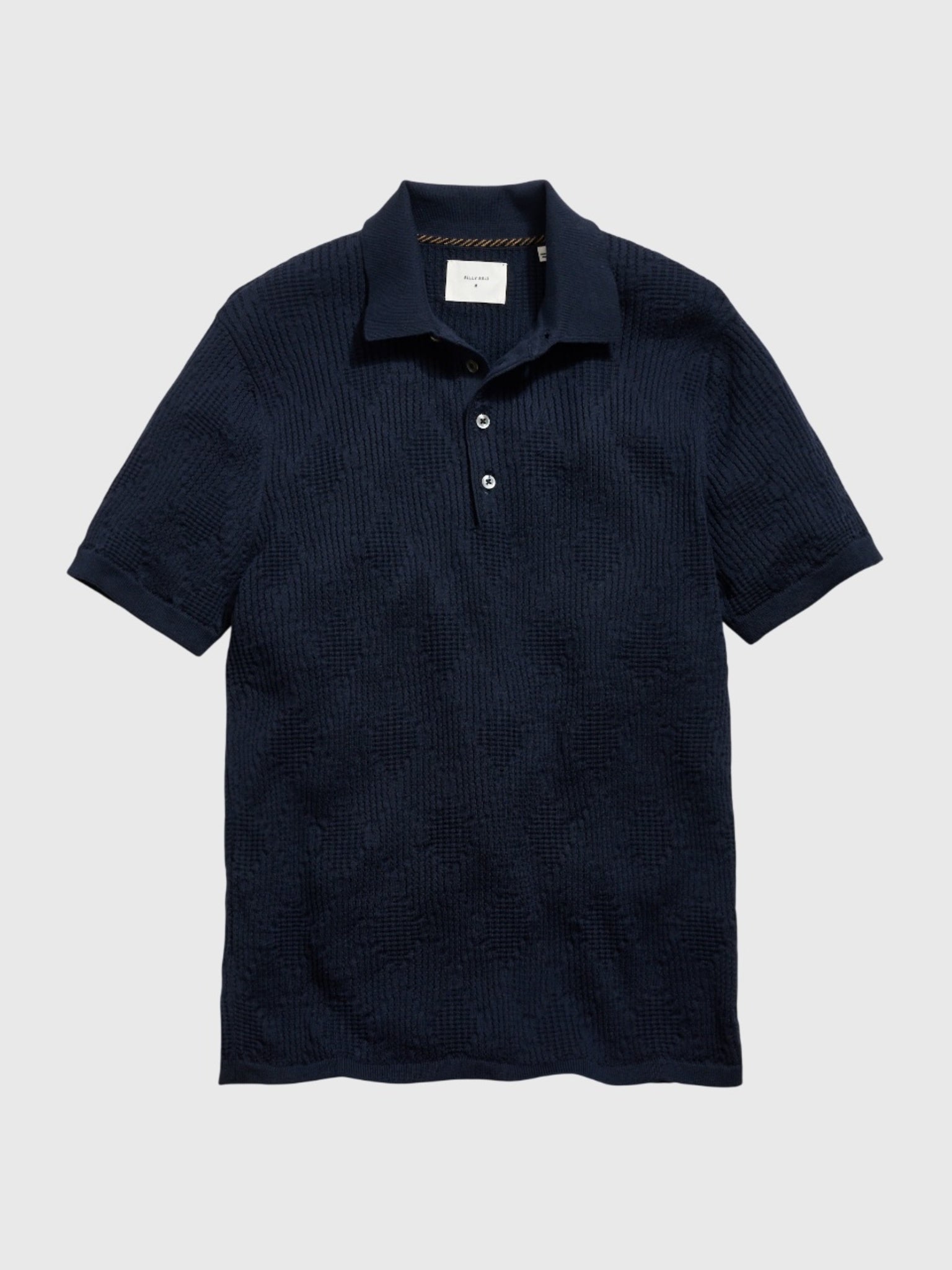 Billy Reid Men's Diamond Sweater Polo - Saint Bernard