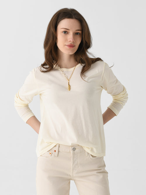 DONNI. Women's The Jersey Long Sleeve Tee
