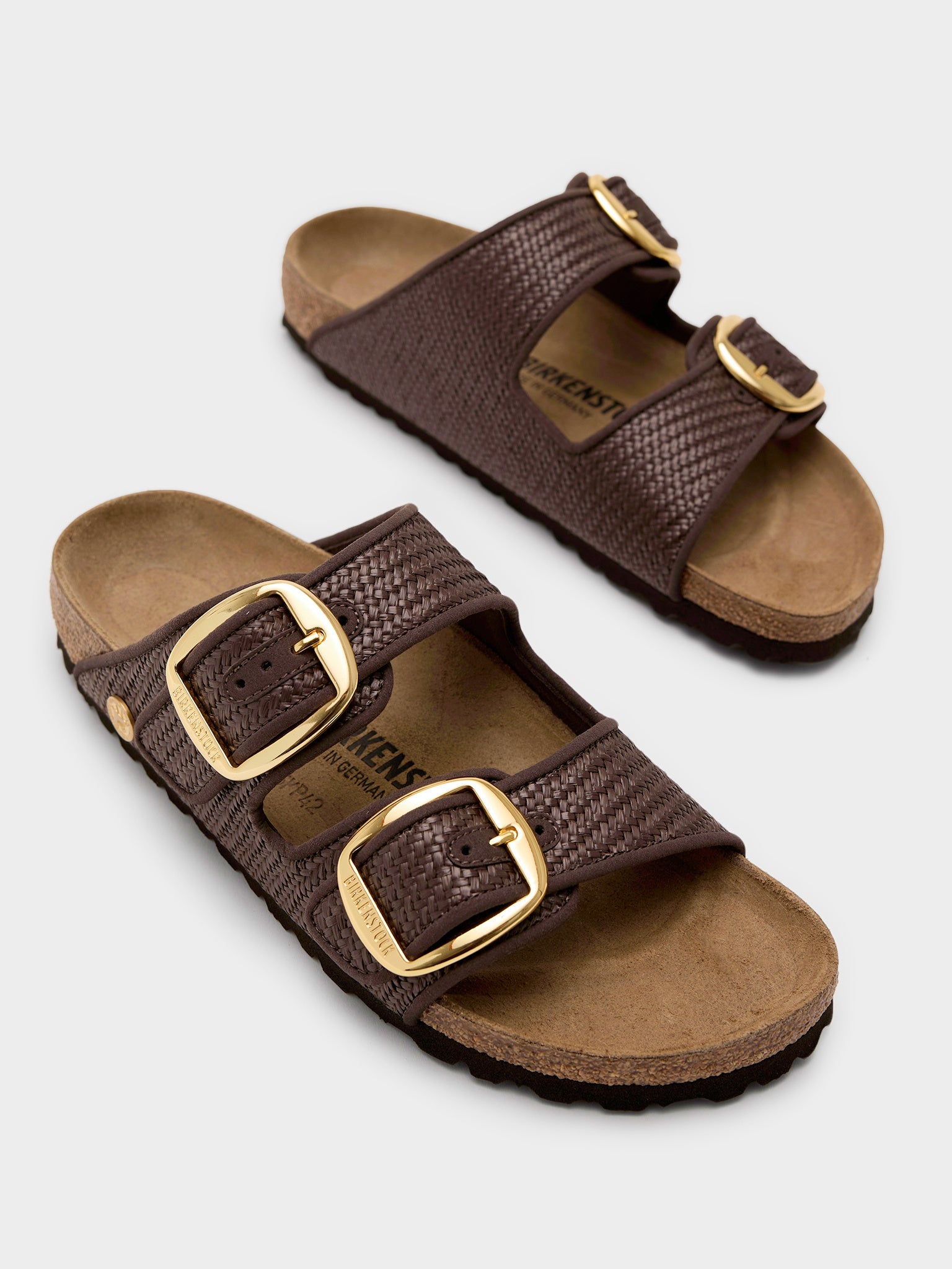 Birkenstock Women's Arizona Big Buckle Raffia Sandal - Saint Bernard