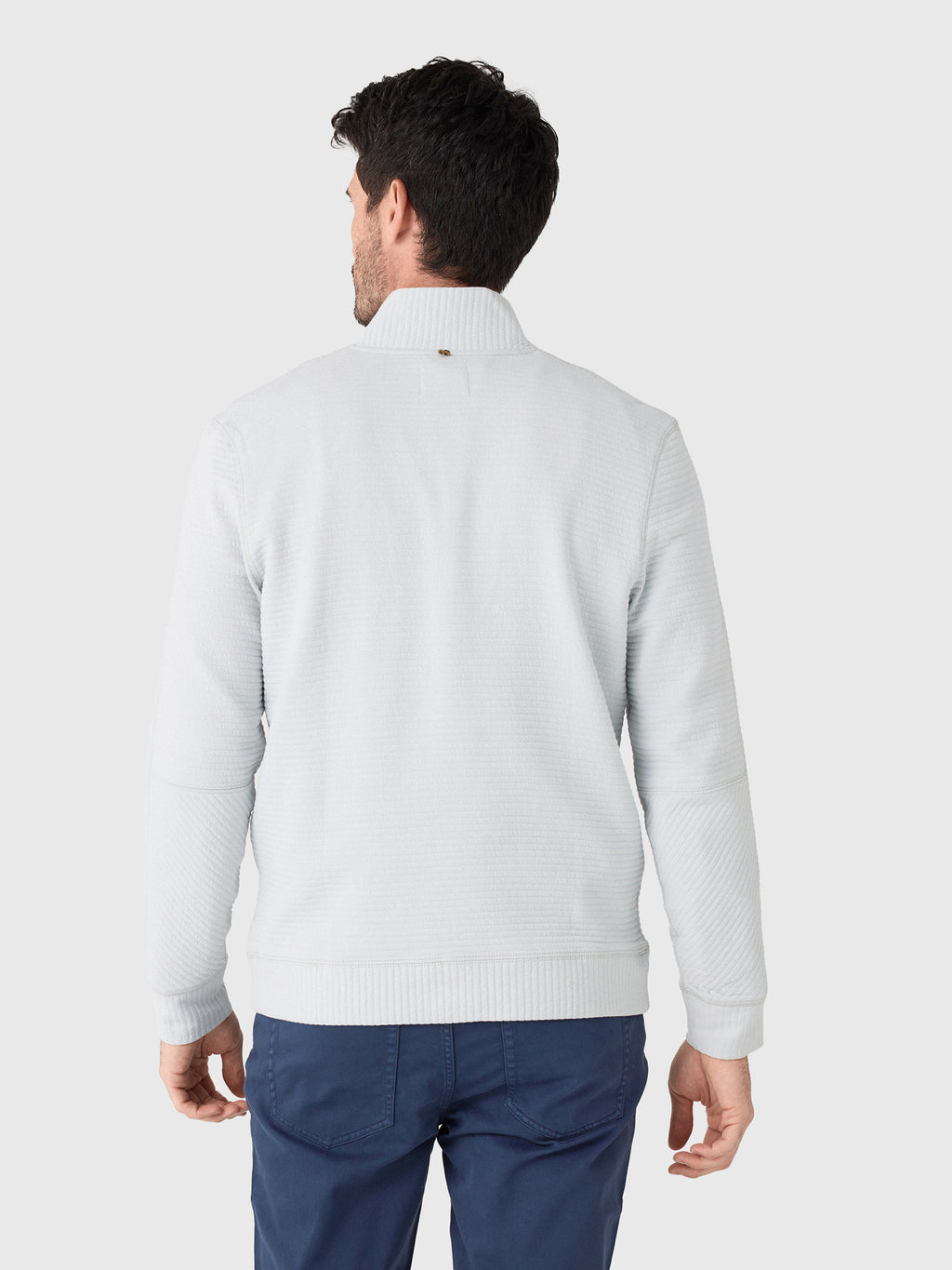 Billy Reid Men's Quilted Half-Zip - Saint Bernard