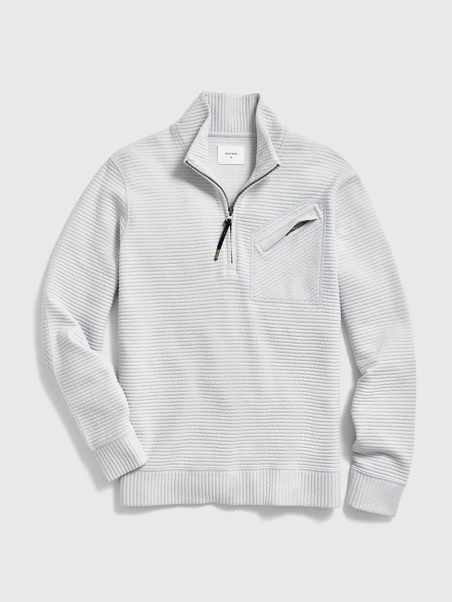 Billy Reid Men's Quilted Half-Zip - Saint Bernard