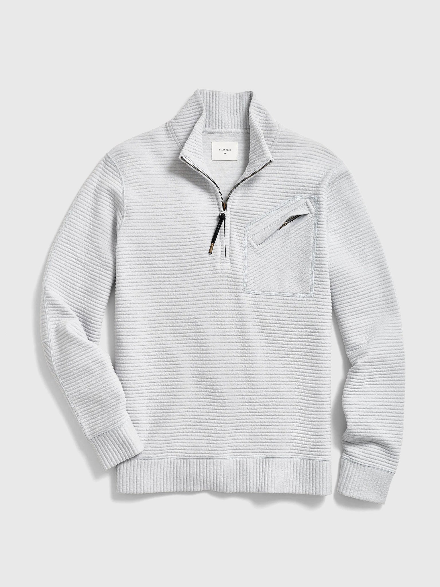 Billy Reid Men's Quilted Half-Zip - Saint Bernard