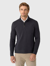 Billy Reid Men's Quilted Half-Zip - Saint Bernard