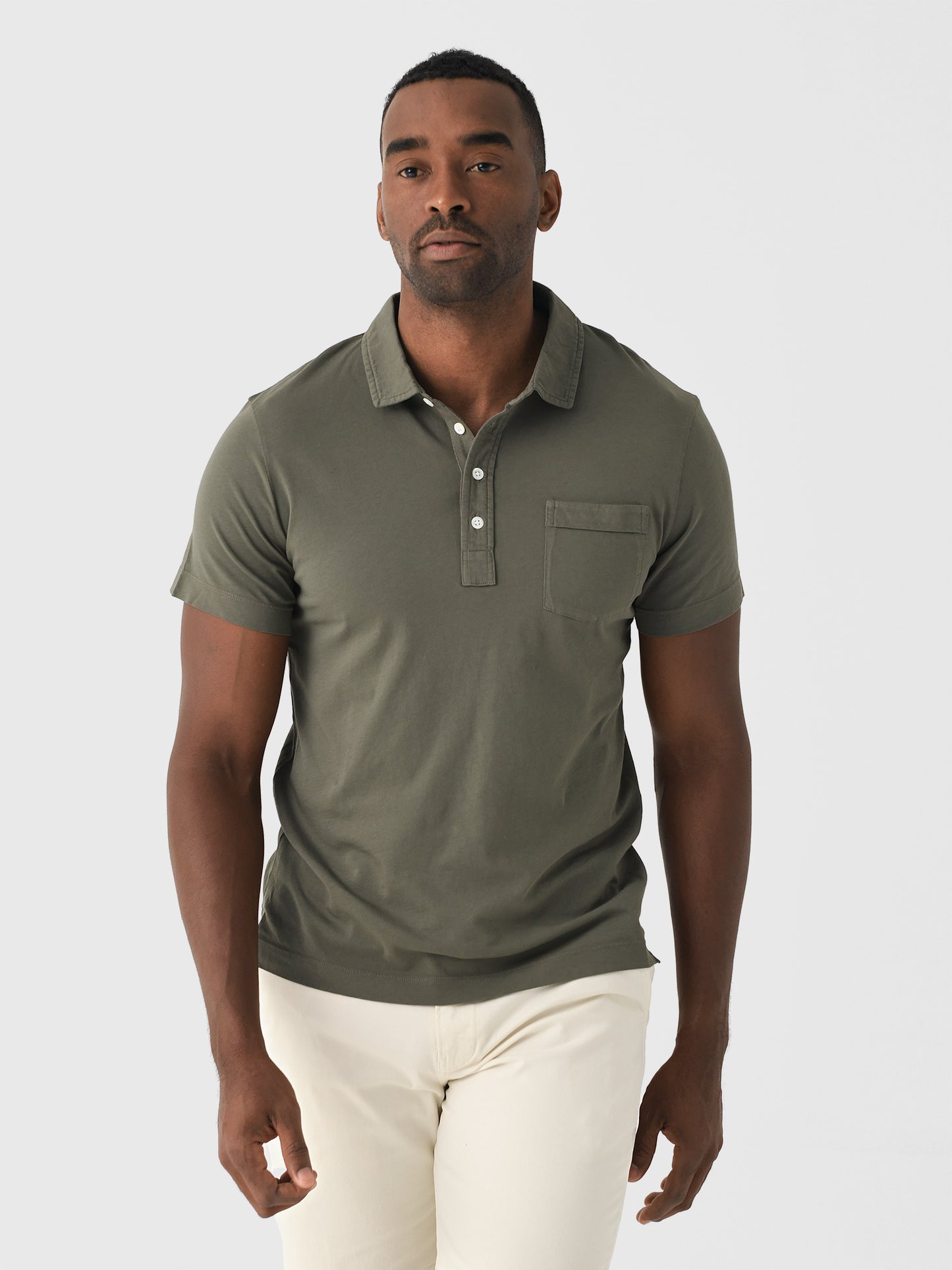 Billy Reid Men's Pensacola Polo - Saint Bernard