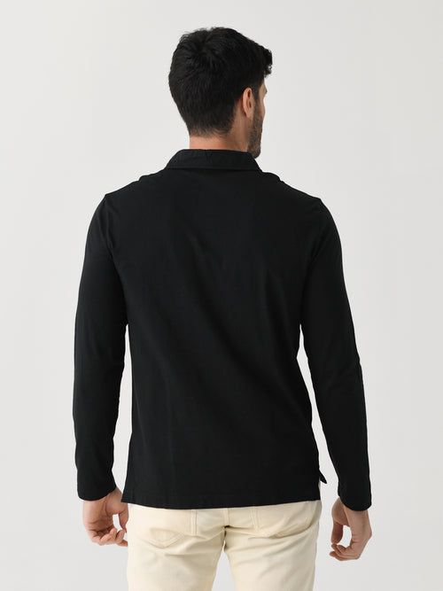 Billy Reid Men's Long Sleeve Pensacola Polo