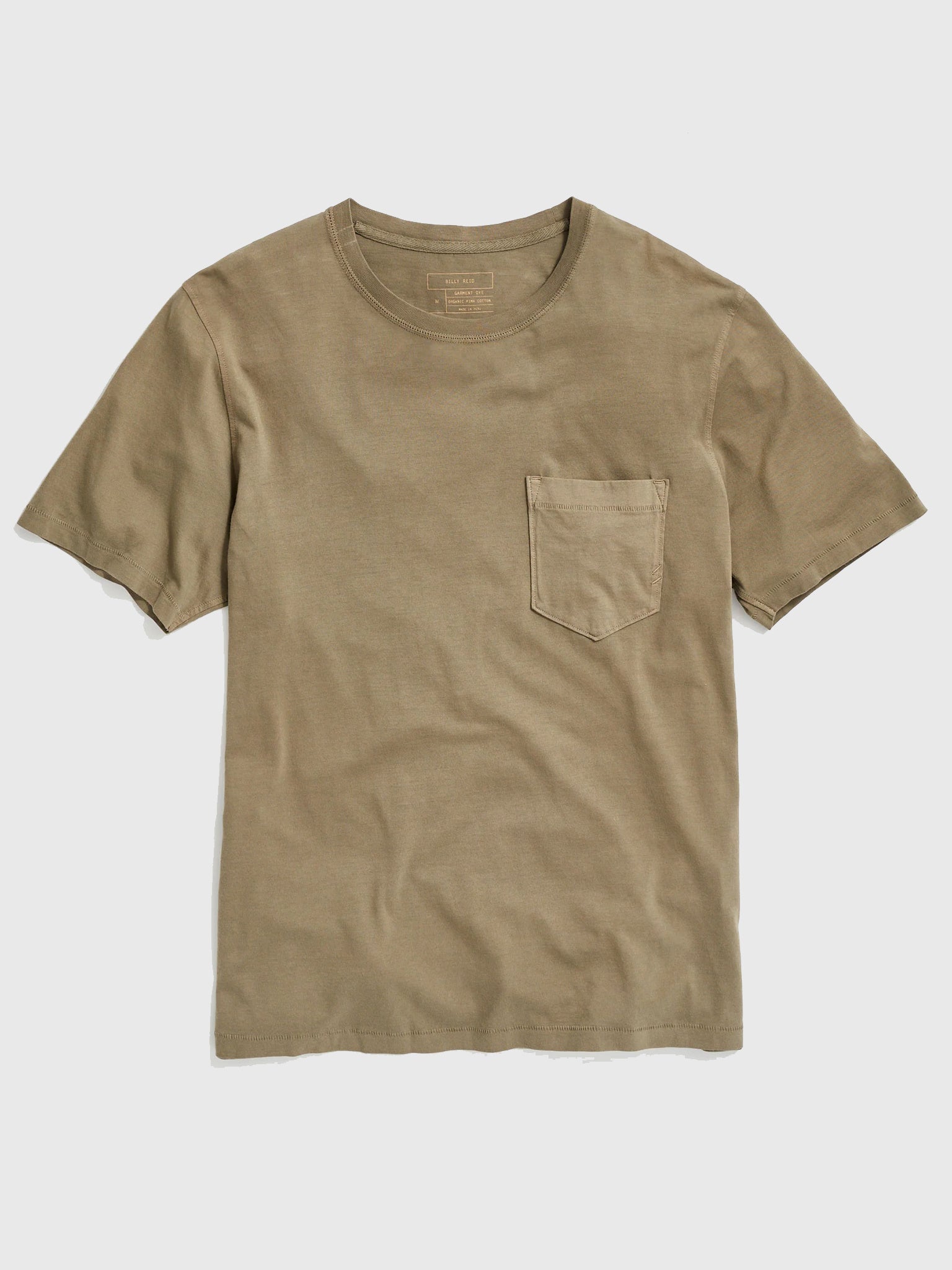 Billy Reid Men's Washed Tee - Saint Bernard