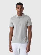 Billy Reid Men's Stripe Pensacola Polo - Saint Bernard