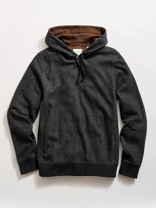 Billy Reid Men's Rib Hoodie Pullover