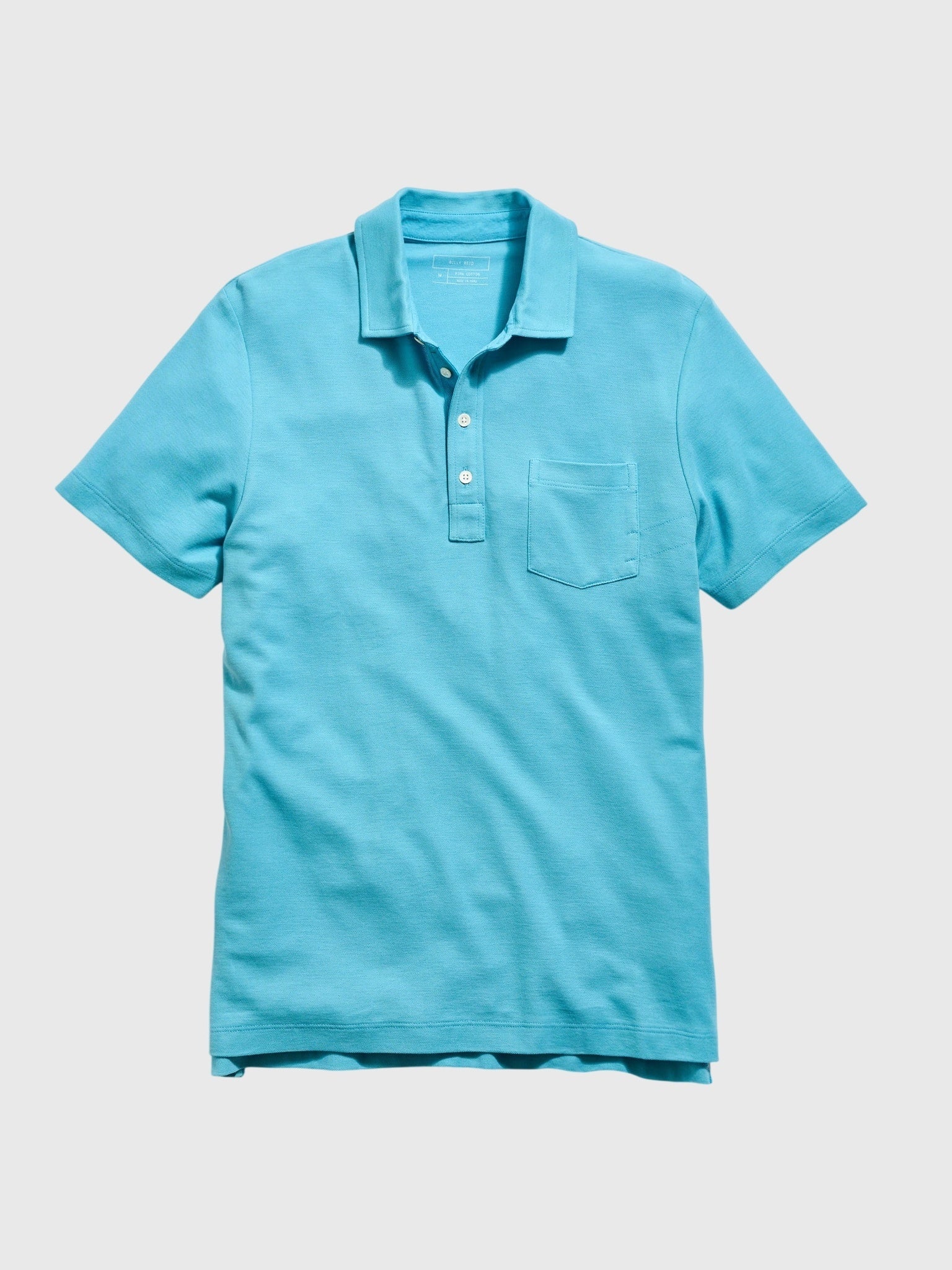 Billy Reid Men's Piqué Pensacola Polo - Saint Bernard