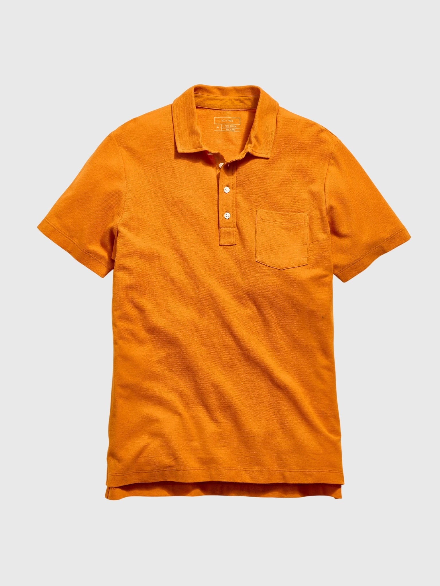 Billy Reid Men's Piqué Pensacola Polo - Saint Bernard