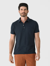 Billy Reid Men's Piqué Pensacola Polo - Saint Bernard