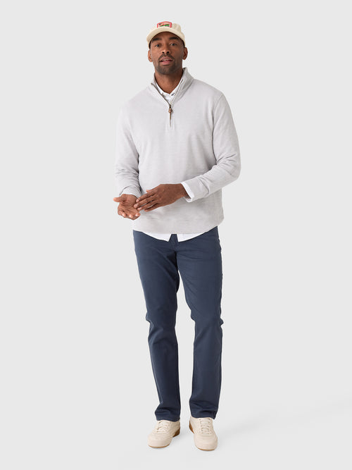 Billy Reid Men's French Terry Half-Zip Pullover - Saint Bernard