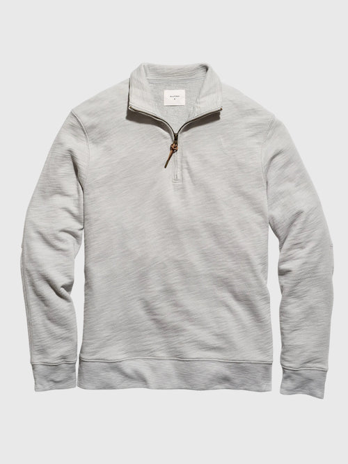 Billy Reid Men's French Terry Half-Zip Pullover - Saint Bernard