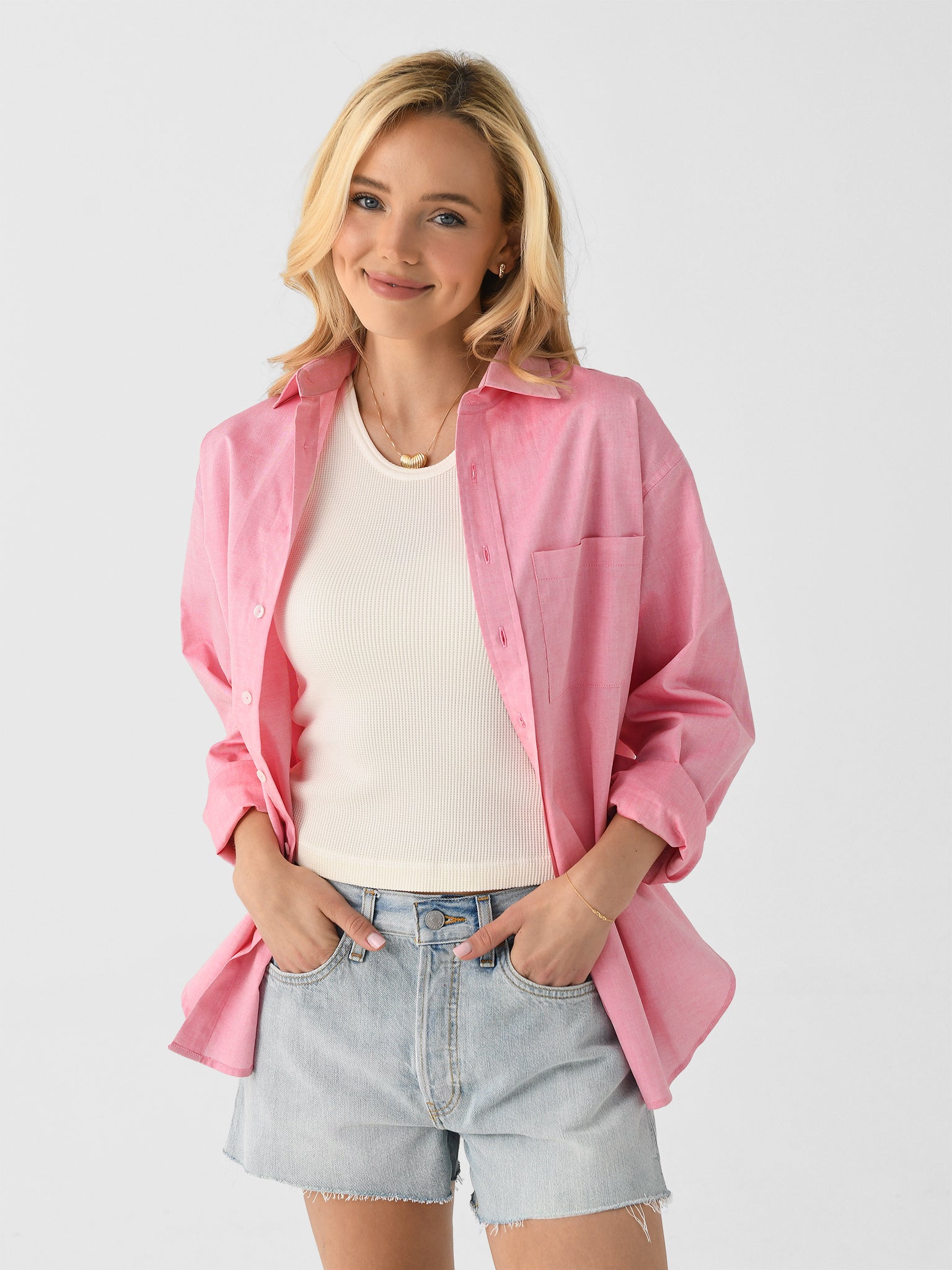 DONNI. Women's The Oxford Shirt - Saint Bernard