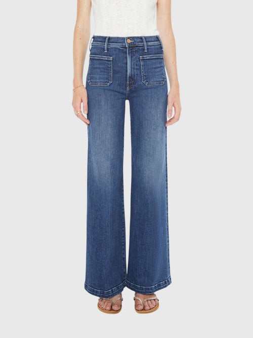 Mother Women's The Hustler Roller Patch Pocket Skimp Jean