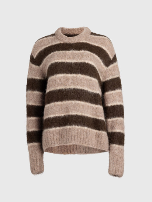 Jenni Kayne Women's Teddy Crewneck Sweater - Saint Bernard