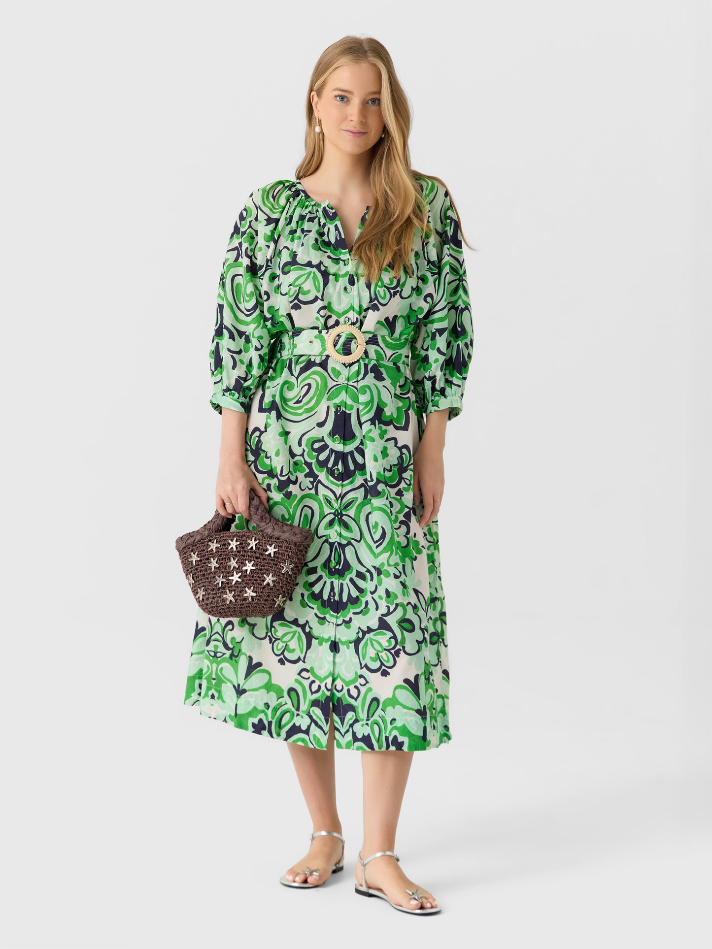 Cara Cara Women's Simone Dress - Saint Bernard