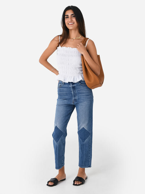 Mother Women's The Tune Up Crop Jean