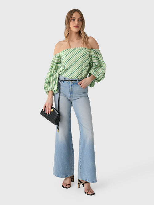 Mother Women's The Hustler Roller Sneak Jean