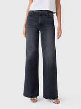 Mother Women's The Hustler Roller Sneak Jean - Saint Bernard