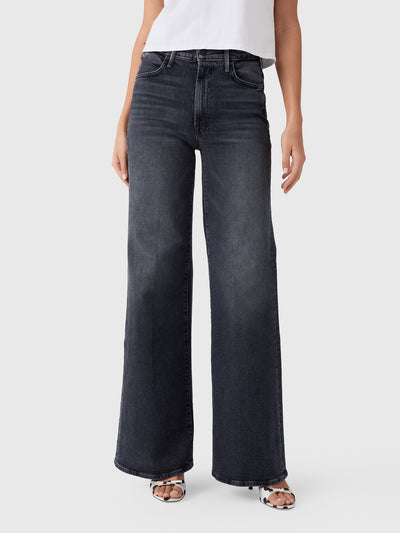 Mother Women's The Hustler Roller Sneak Jean - Saint Bernard