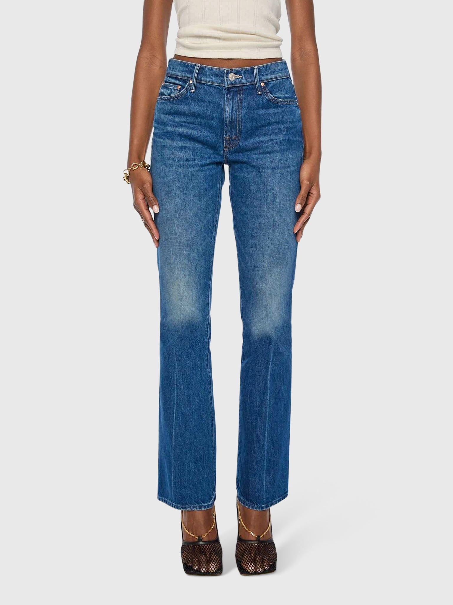 Mother Women's The Outsider Sneak Jean - Saint Bernard