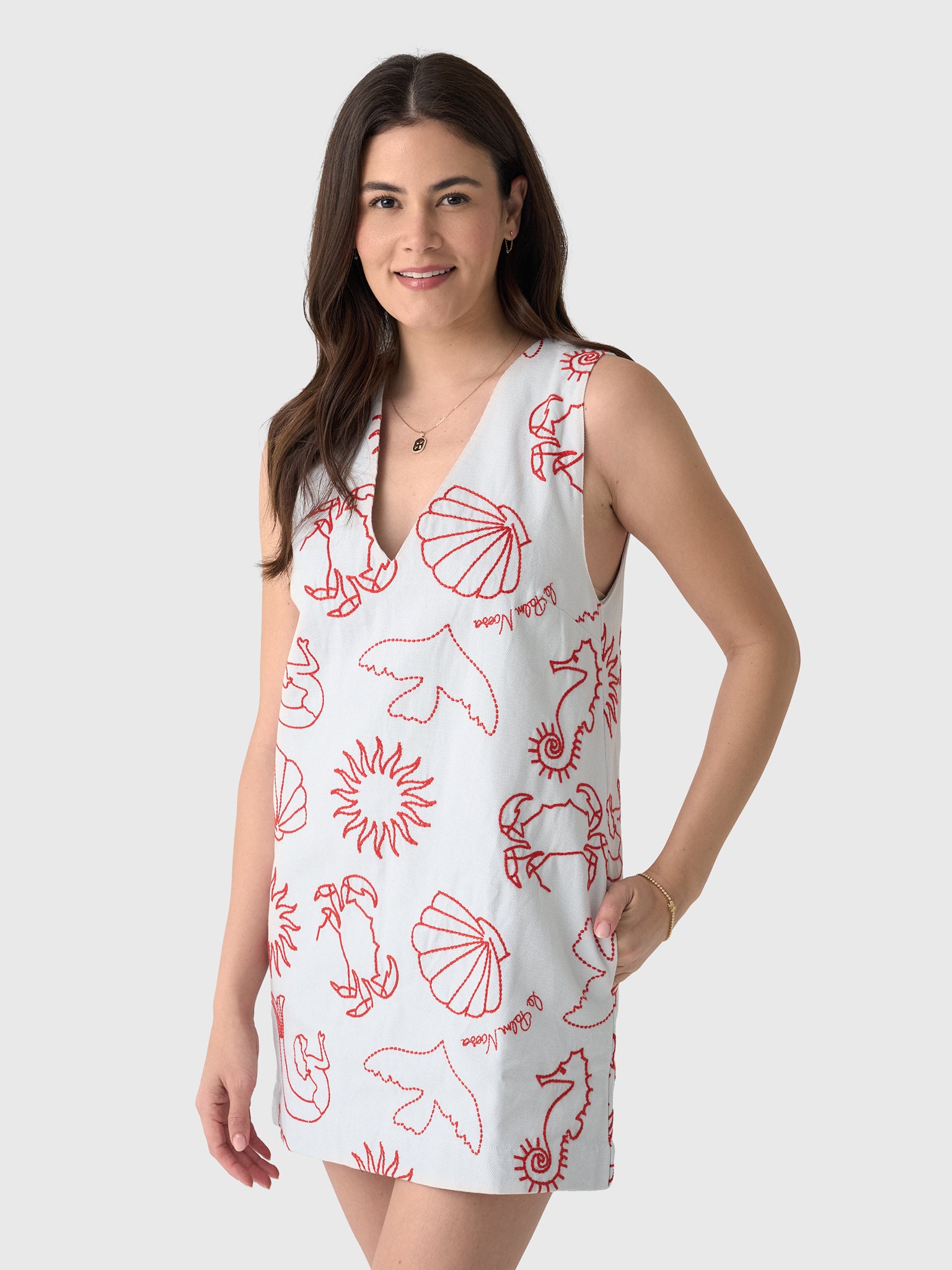 Palm Noosa Women's Louis Mini Dress - Saint Bernard