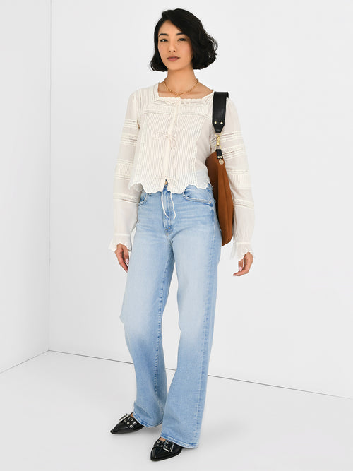 Mother Women's The Maven Sneak Jean