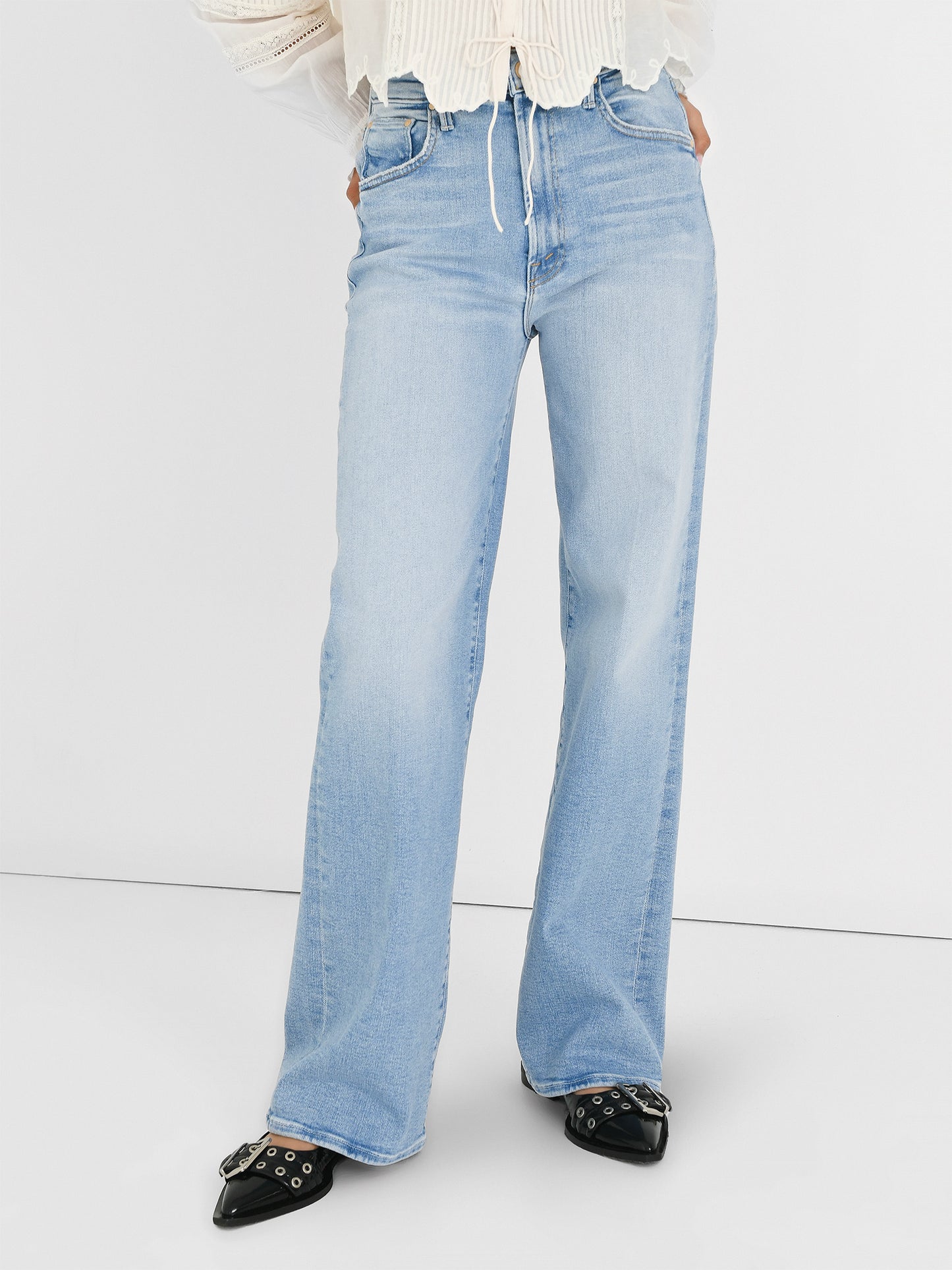 Mother Women's The Maven Sneak Jean - Saint Bernard