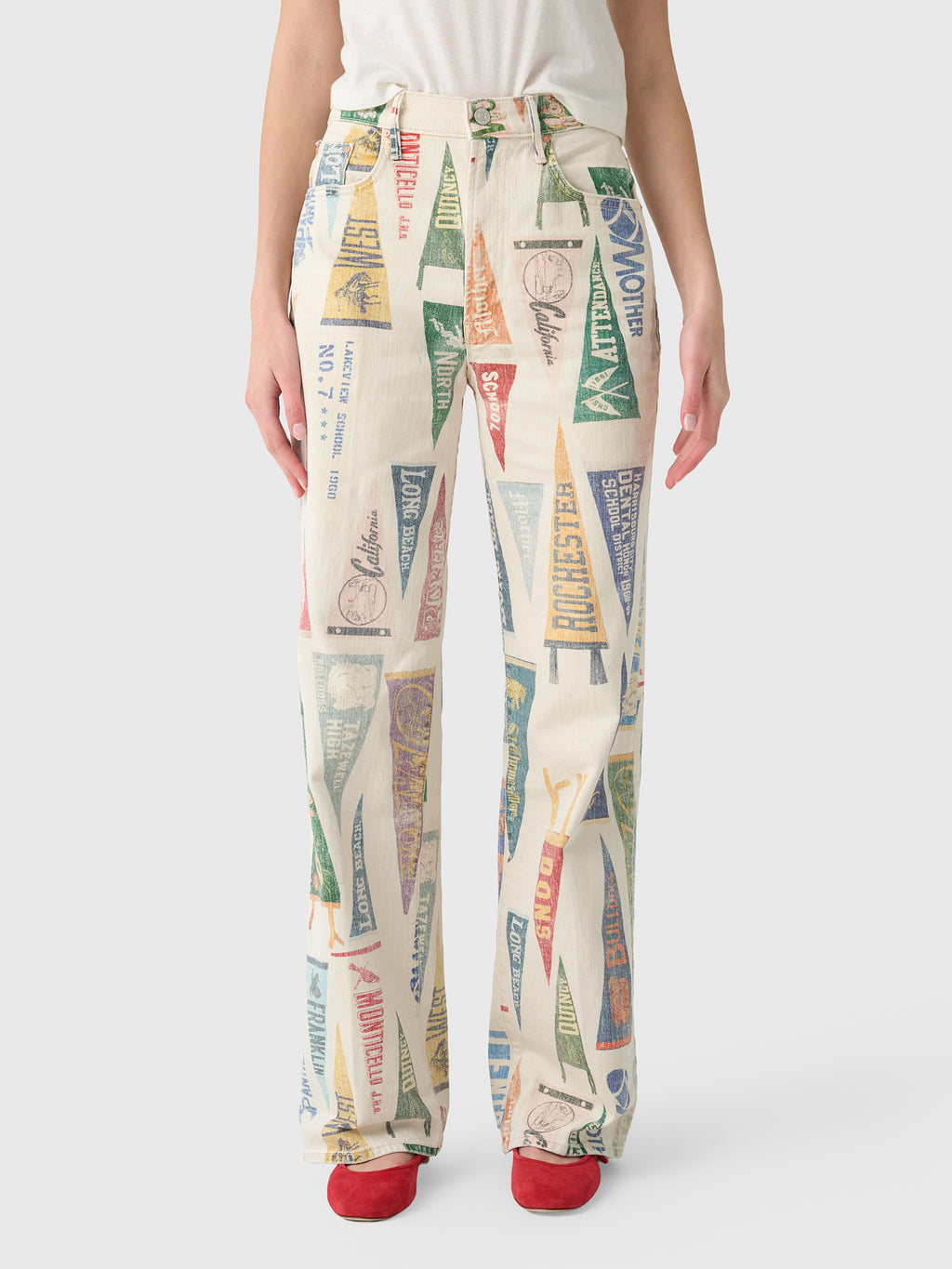 Mother Women's The Maven Sneak Jean - Saint Bernard