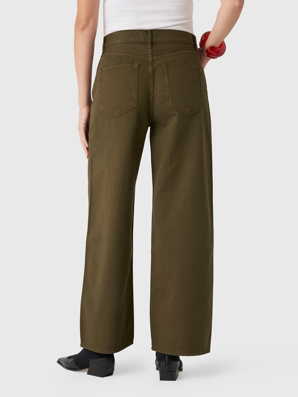 Jenni Kayne Women's Off-Duty Baggy Jean - Saint Bernard