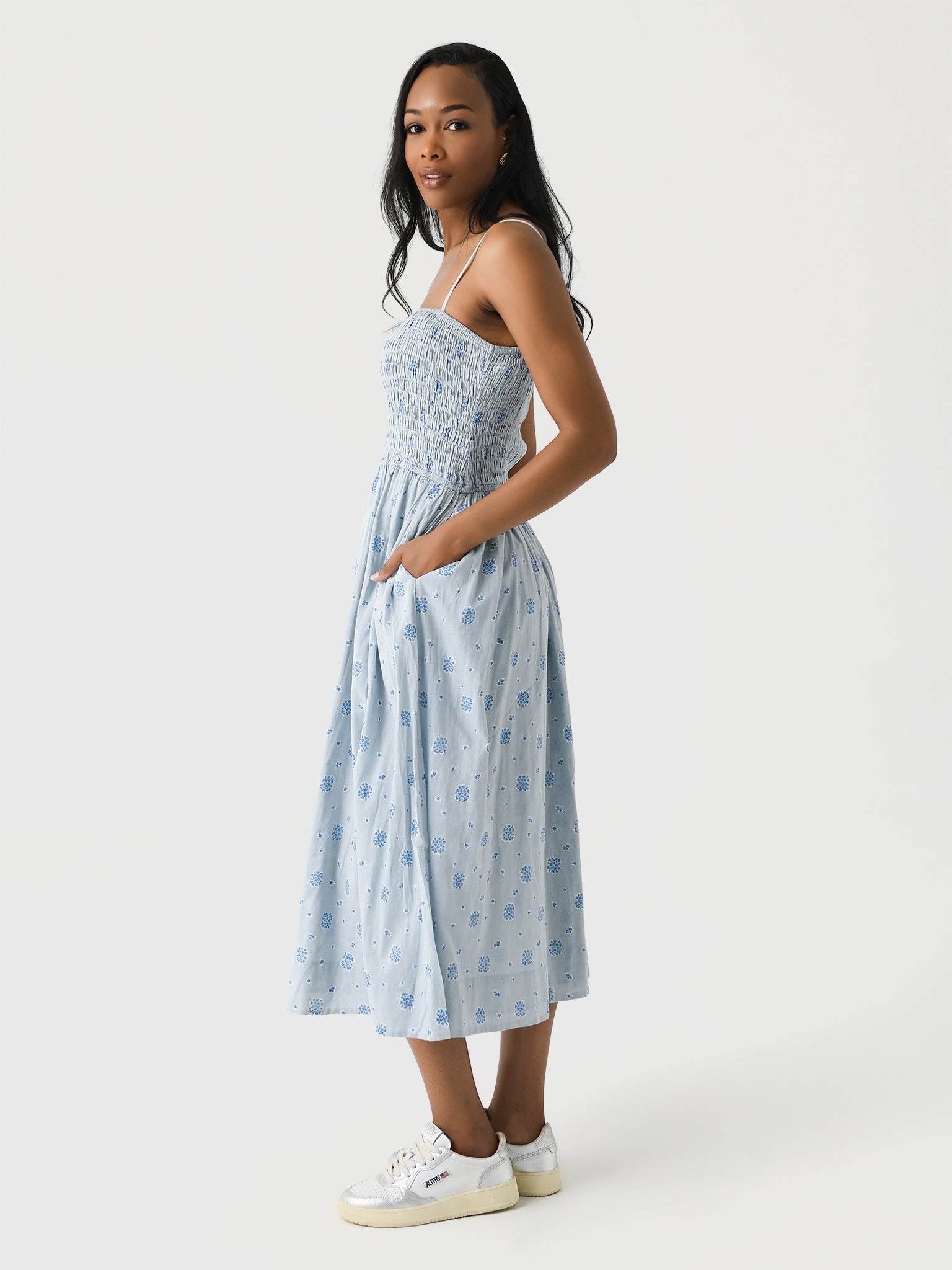 ciao lucia blue dress Ciao Lucia Gabriela Dress Amalfi Blue XL