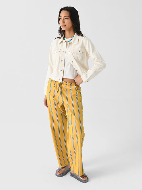 Re/Done Women's Baby Trucker Jacket