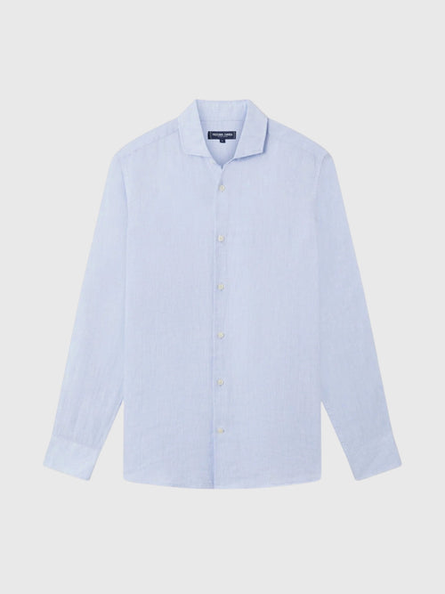 Frescobol Carioca Men's Antonio Linen Shirt