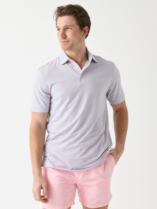Southern Tide Men's Ryder Heather Halls Performance Polo