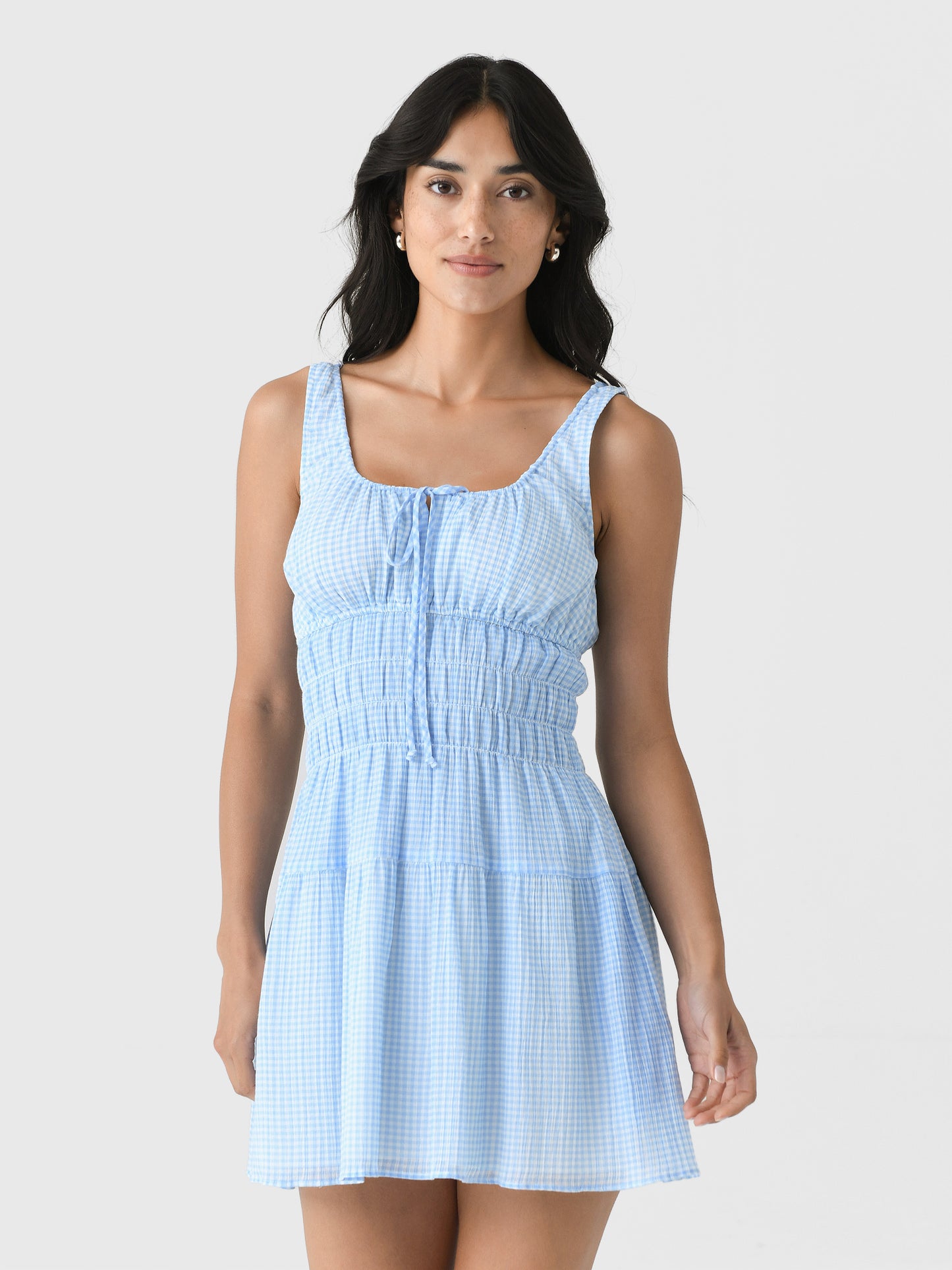 Ciao Lucia Women's Gianluca Gingham Dress - Saint Bernard