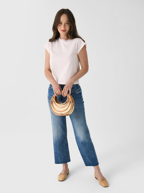 Mother Women's The Maven Ankle Fray Jean
